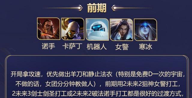 云顶之弈10.17版本破法剑必杀技（解析高胜率玩法，让你轻松称霸赛场）