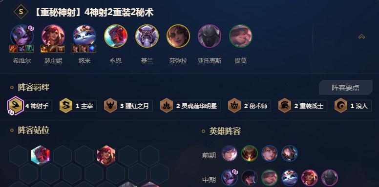 《云顶之弈》10.17重秘暗星双子阵容搭配攻略（两倍暴击！双子狂刀压制全场）