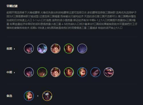 云顶之弈S65雷克塞装备搭配一览（掌握装备技巧，打造强力雷克塞）