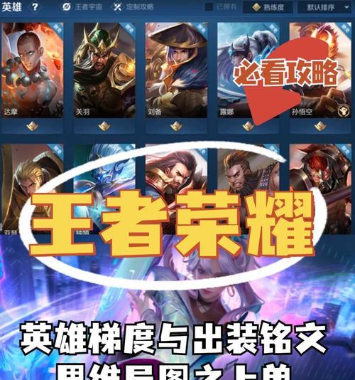 王者荣耀全英雄出装攻略（打造无懈可击的装备阵容，一统沙场！）