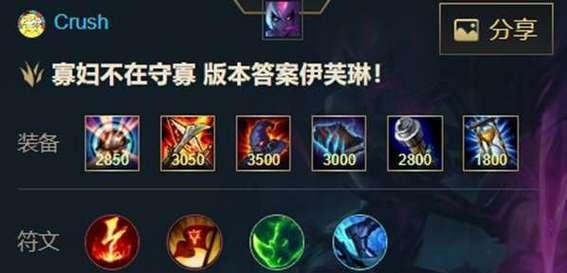 美女指挥英雄联盟出装攻略（打造最强阵容，一举称霸战场！）