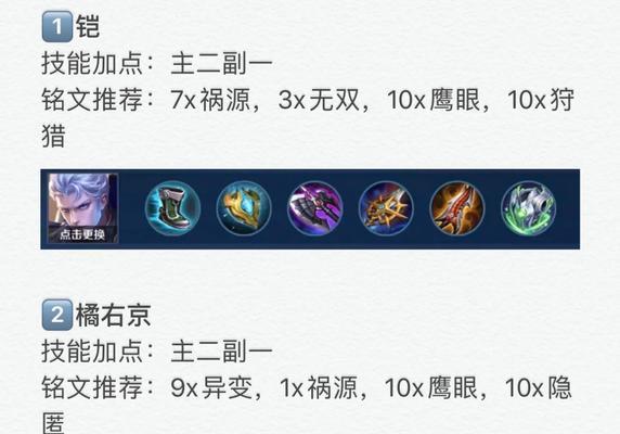王者荣耀亚瑟铭文出装攻略（深入解析亚瑟铭文搭配和出装路线，让你成为真正的不死战神！）