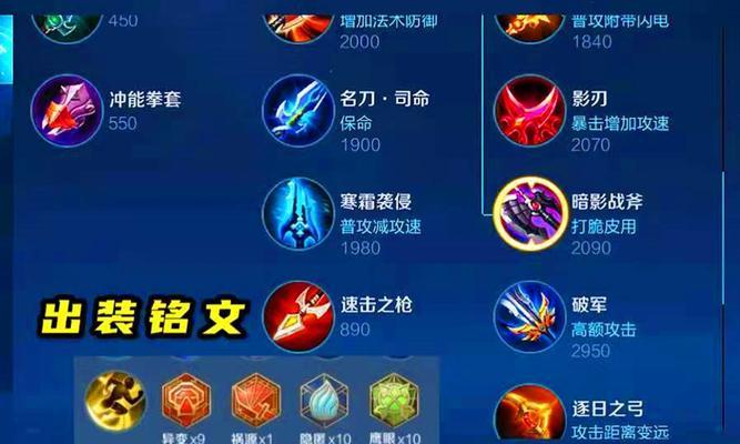 金蝉技能铭文出装攻略（解锁金蝉技能的最佳铭文与出装选择）