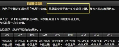原神米卡技能升级攻略（以原神米卡为例，探索技能升级的方法与技巧）