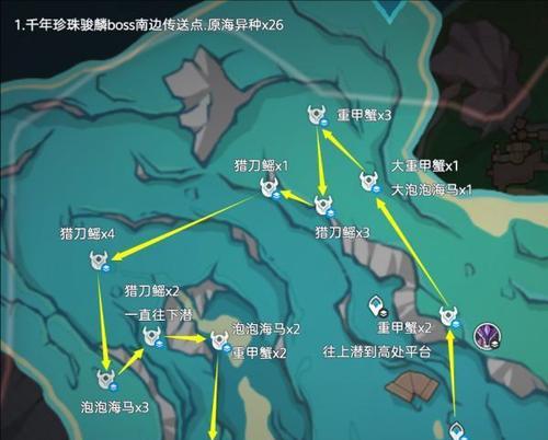 原神宠物捕捉路线攻略（通过探索大陆，收集与培养伙伴助你战胜困难）